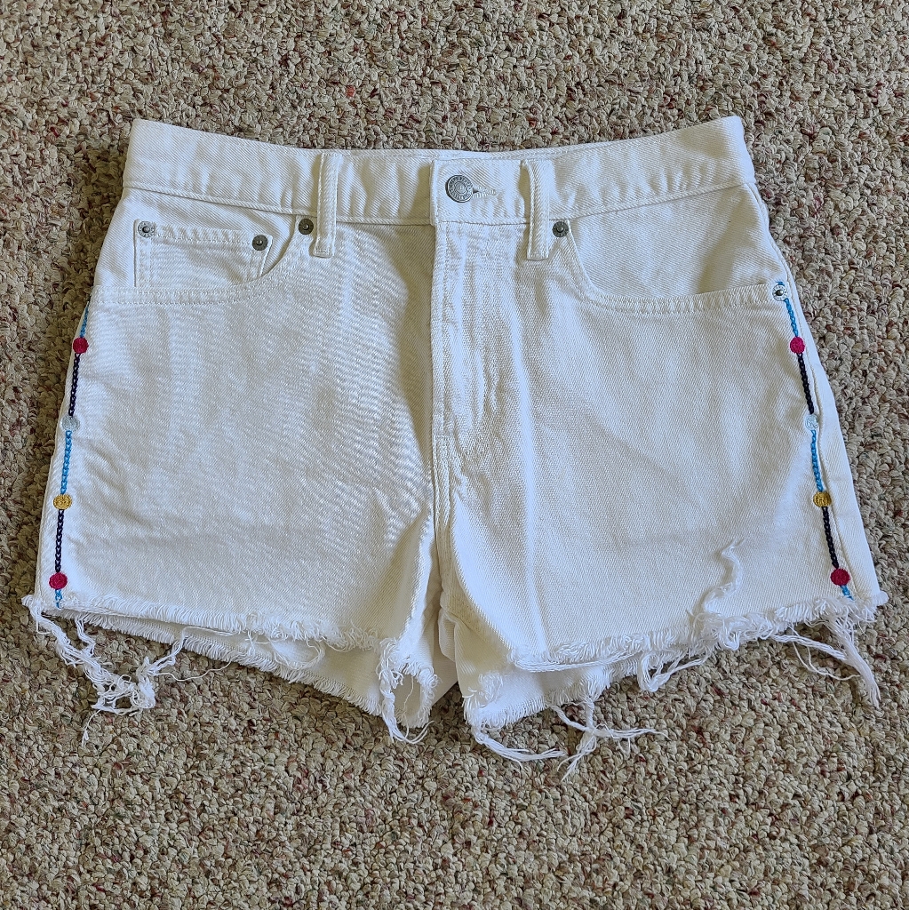 Lucky Brand Denim Relaxed Jean Shorts Size 427